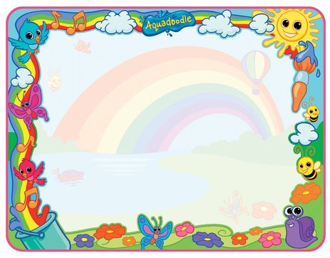 Aquadoodle - Maxi Aquadoodle Couleur - Arc En Ciel Fluo