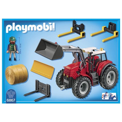 tracteur playmobil jouet club
