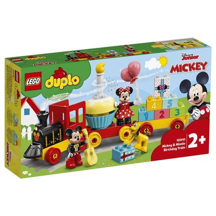 Lego Duplo Le Train D Anniversaire De Mickey Et Minnie Jeux De Constructions Maquettes Joueclub