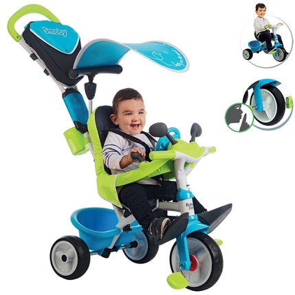 Tricycle Baby Driver Confort Bleu Jeux Exterieurs Et Sports Joueclub