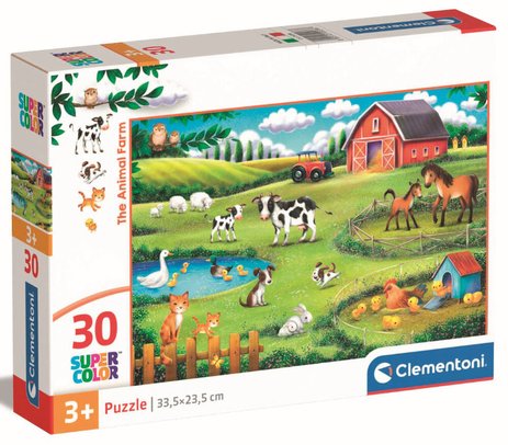 Puzzle 30 pieces - animaux de la ferme | puzzle | jouéclub