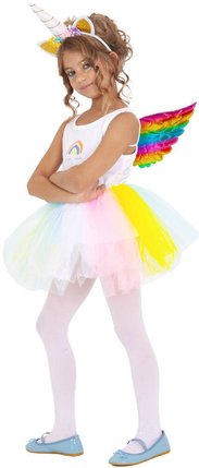 Set Tutu Licorne Ailes Et Accessoires