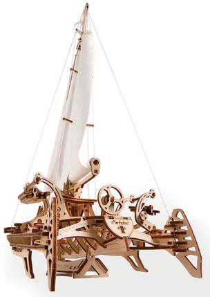 Ugears trimaran merihobus bois 237 pieces | jeux de constructions & maquettes | jouéclub