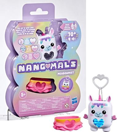 HASBRO Nano-mals Mals Base And Outfit - White Unicorn Kids