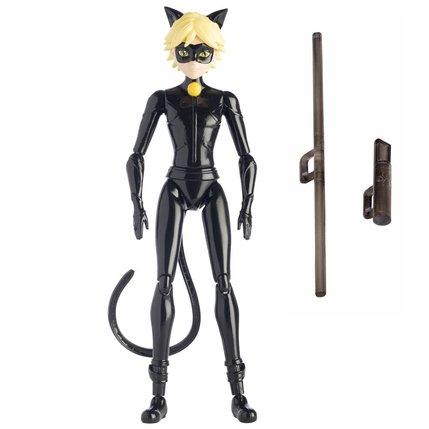 Figurine Super Articulee 15 Cm Chat Noir 2 Accessoires Miraculous Poupees Joueclub
